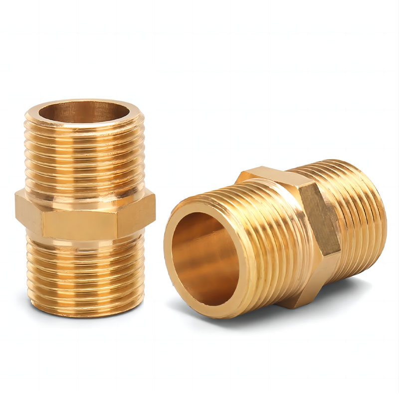 Spoke Nipple Brass - Rura mosiężna Złączka sześciokątna Adapter szybkiego
