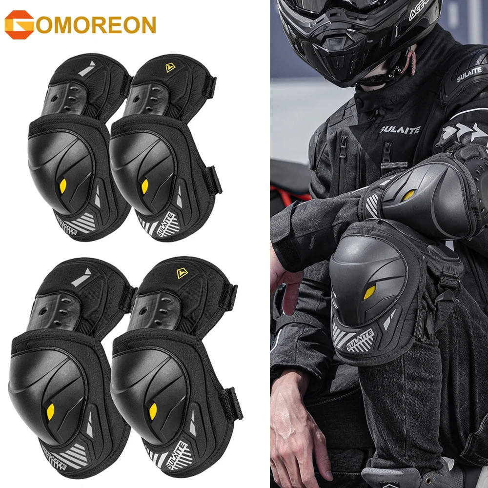 GOMOREON 1 Para Motocyklowe El – Mountain Biking Elbow Pads recenzja i cena