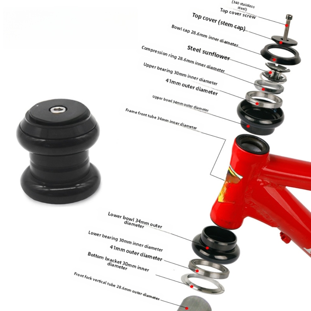 28,6 mm – górna część zestawu  – Mountain Biking Tube recenzja i cena